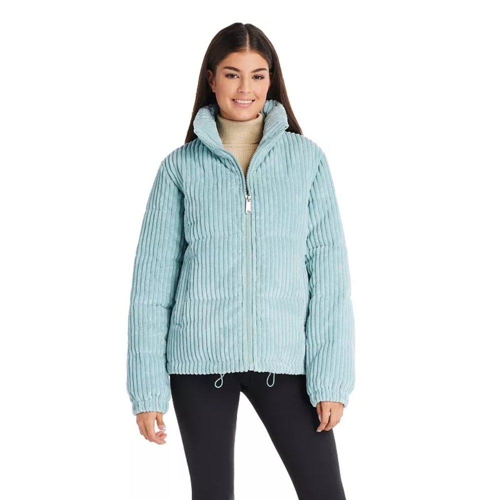 NWT Koolaburra By UGG Short Corduroy Puffer Jacket